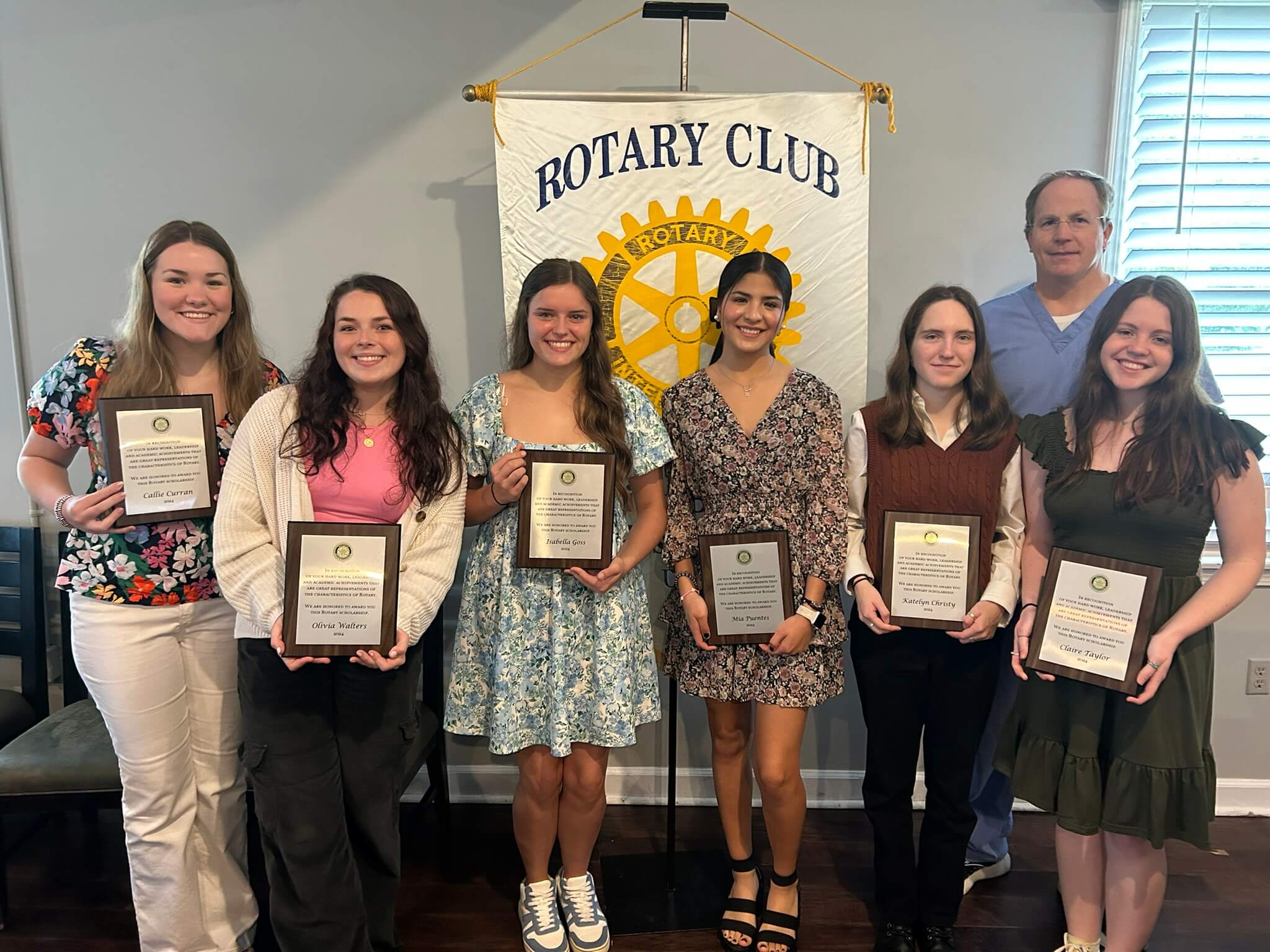 OB Rotary scholarship winners