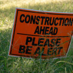 road construction alert