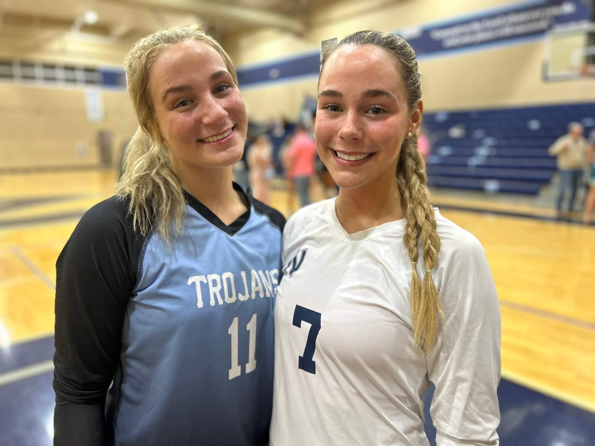 The Thurman twins leading Northpoint volleyball hopes toward state