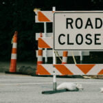 road closed sign