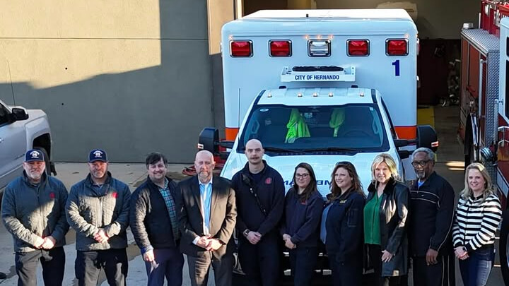 New Hernando ambulance put into service