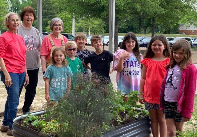 Garden Club members enjoy teaching horticulture