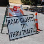 road work closed