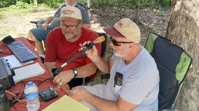 Amateur radio hams spend weekend on the mic