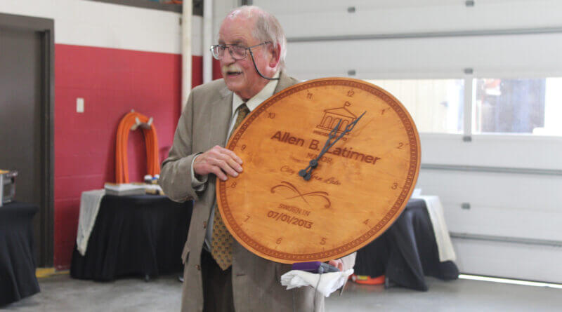 Retiring mayor celebrated at surprise retirement party