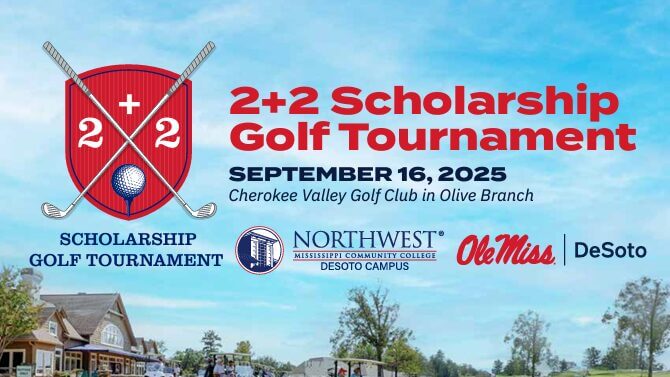 Northwest and Ole Miss DeSoto’s 2+2 Golf Tournament