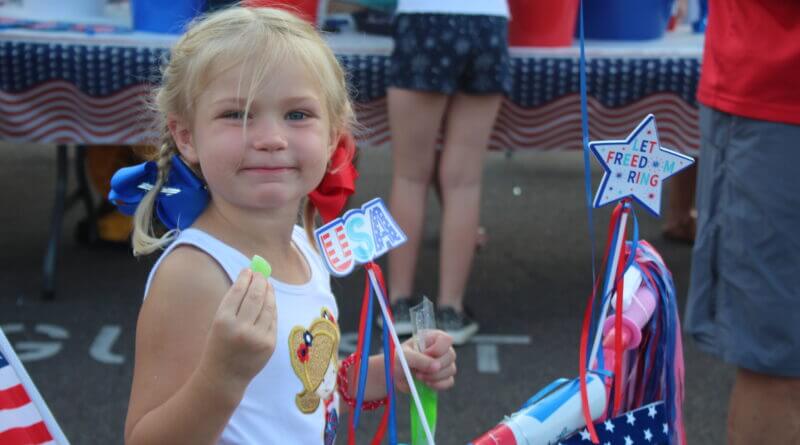 Bike parade leads off holiday celebration