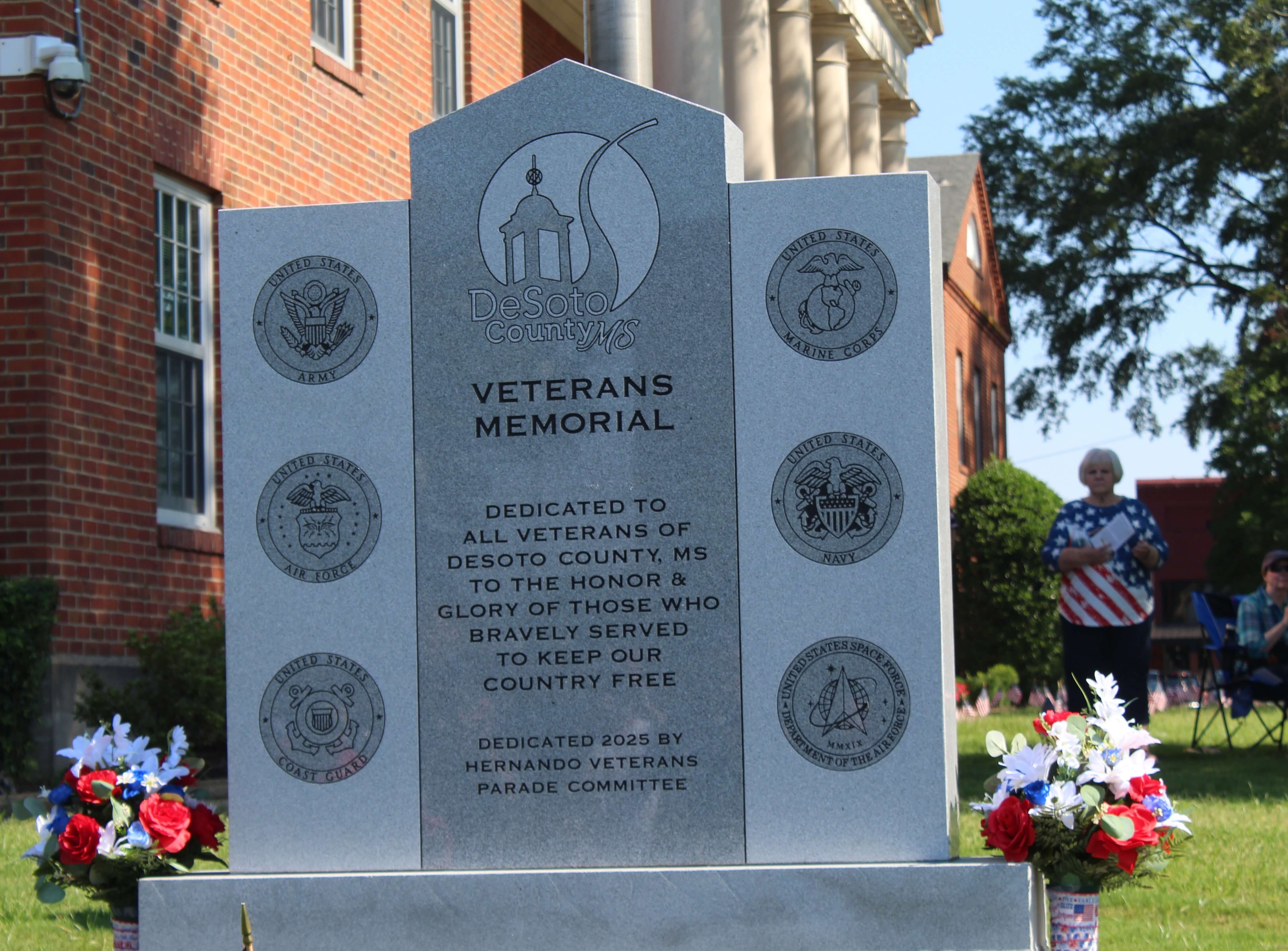 Desoto County Veterans Memorial Dedicated Desoto County News
