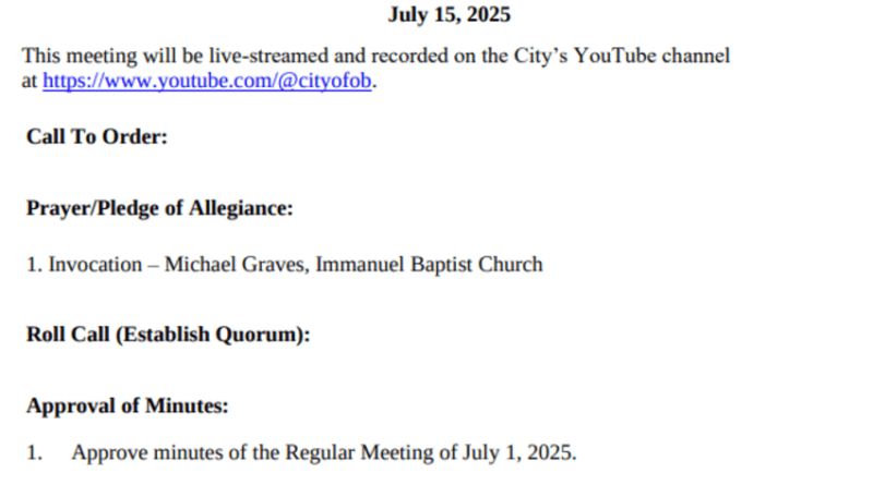 Aldermen agenda links 7.15.25