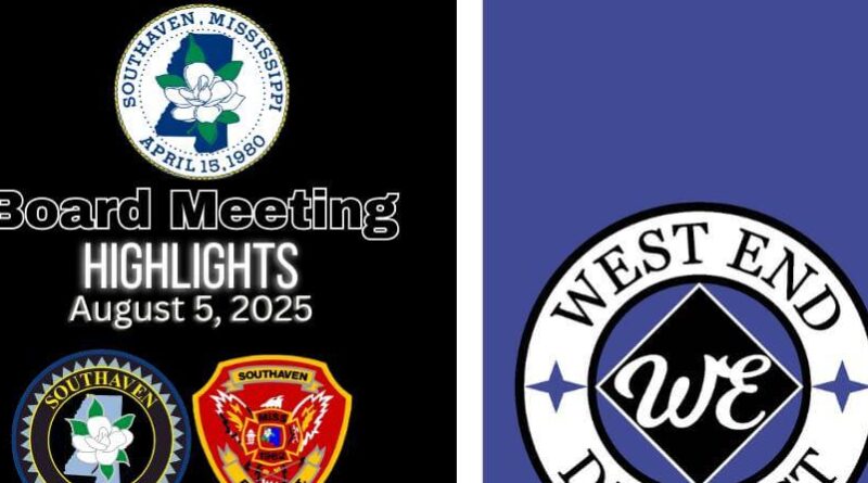 Southaven Recognized for Safety Efforts, Approves Cybersecurity Grant Application and Education Partnership