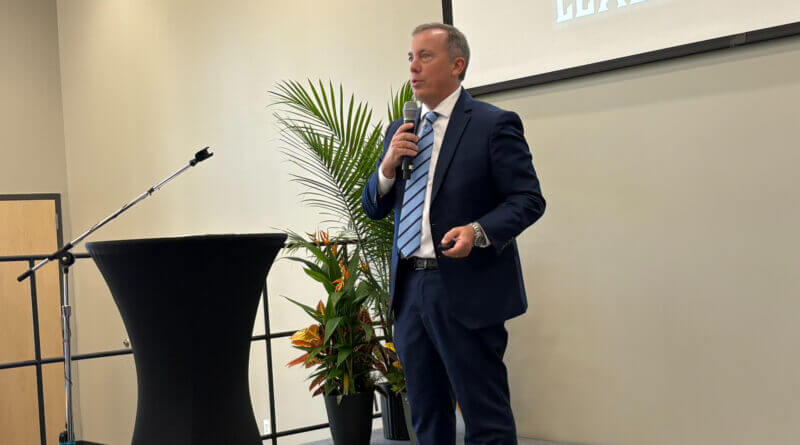 Uselton updates business leaders at Chamber luncheon