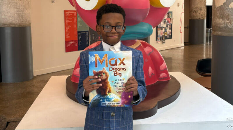 Child entrepreneur, author, and TEDx speaker stresses imagination and perseverance