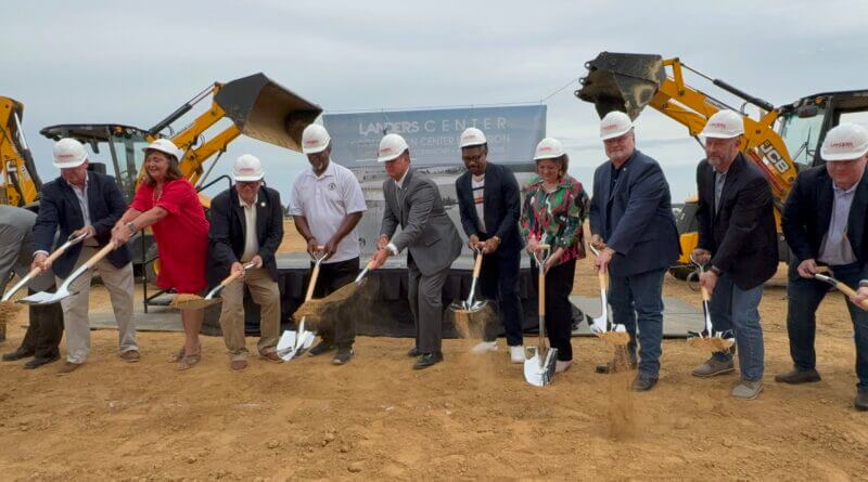 Groundbreaking Held for Landers Center Expansion and Embassy Suites Hotel