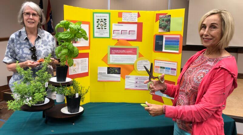 DeSoto Civic Garden Club member teaches about herbs