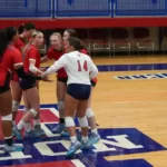 Northwest volleyball's win streak snapped by East Central in four-set road loss nwcc volleyball