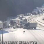 I-55 Northbound Closed in DeSoto County After 18-Wheeler Crash During Winter Storm Screenshot