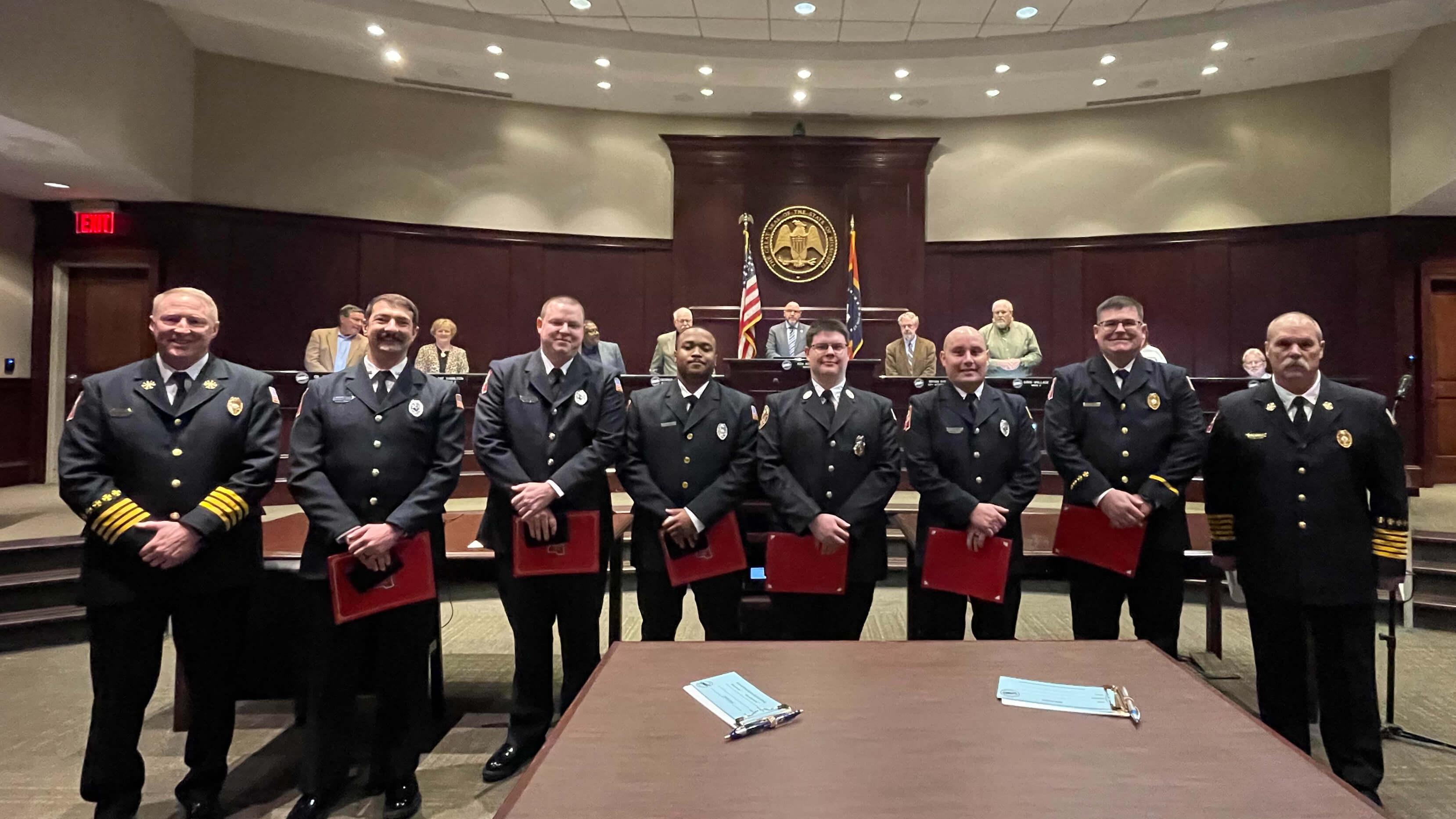 Olive Branch first responders honored for rescuing city employee ...