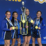Four DeSoto County cheerleaders on University of Memphis championship team featured photo