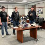 Robotics team receives county support ahead of Governor’s Cup trip IMG_2608