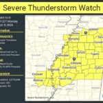 Severe thunderstorm watch in effect until 7 p.m.; residents urged to sign up for alerts REMEMBER: