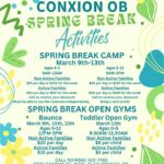 ConXion to offer Spring Break camp, open gyms March 9-13 Spring Break is here and we’ve got the fun covered!