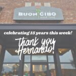Buon Cibo marks 15th anniversary, credits community Happy 15th Anniversary! 😊🥳
