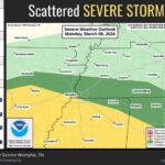 Olive Branch officials warn of supercell storms; 2-inch hail possible Ken Adams, Olive Branch Mayor
