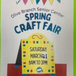 Olive Branch Senior Center spring craft fair set for Saturday Hop into Spring with Olive Branch Senior Center Spring Craft Fair this Saturday!