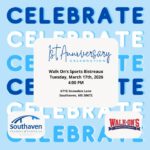 Walk-On's Southaven celebrates first anniversary, invites public to event We invite you to join us for Walk-On's Southaven ONE YEAR ANNIVERSARY celebration!