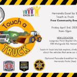 Hernando to host free 'Touch a Truck' event April 3 Looking for a fun FREE activity while the kids are out of school for Good Friday?