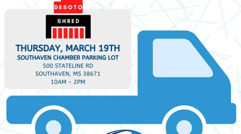 DeSoto Shred to help host community shred day in Southaven We are so excited to partner with DeSoto Shred to bring you the Community Shred Day!