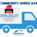 DeSoto Shred, organizers to hold community shred day in Southaven We are so excited to partner with DeSoto Shred to bring you the Community Shred Day!
