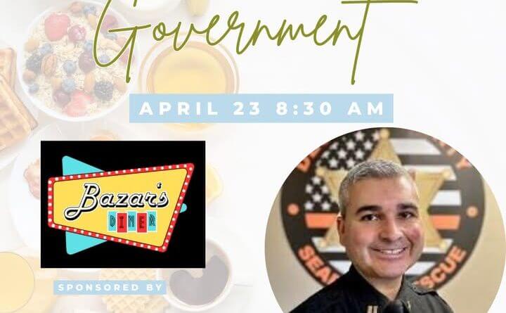 Grits & Government returns April 23 with DeSoto County speaker Something good is cooking… 🍳