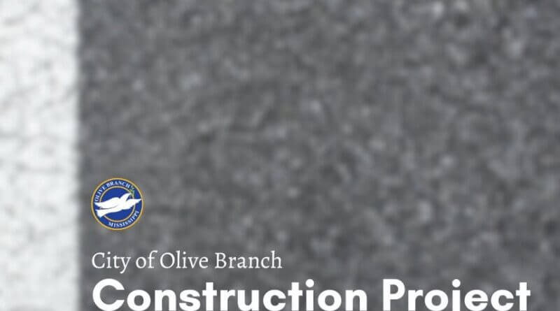 Olive Branch closes City Track for asphalt work š§Pardon our Dust!