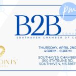 Pinpoints Travel to sponsor B2B PM at Southaven Chamber on April 2 Join us Thursday, April 2nd for our B2B PM, sponsored by Pinpoints Travel!
