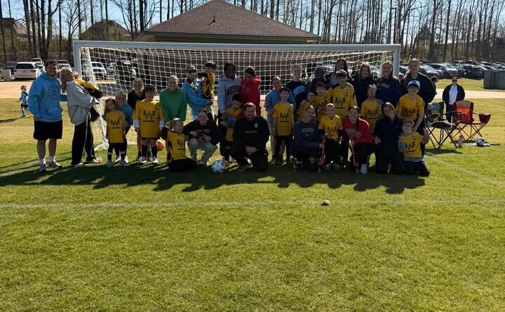 Northwest Rangers women’s soccer team volunteers with Challenger Soccer Program Photos from Hernando Parks's post