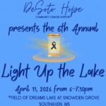 DeSoto Hope to Light Snowden Grove Lake Saturday This Saturday, April 11, 2026, from 6-7:30 PM, DeSoto Hope’s Light Up the Lake will be at the Field