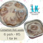 Baker selling homemade cinnamon rolls; pickup Thursday 🤎🍞 CINNAMON ROLL WEEK IS HERE!