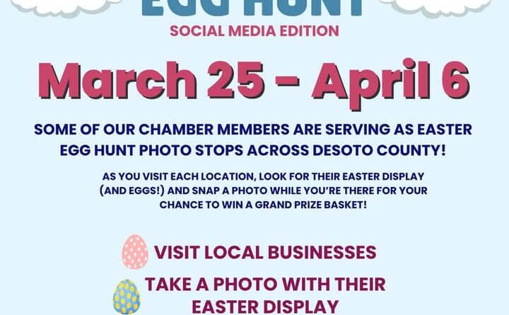 Southaven Chamber launches community Easter egg hunt and photo-stop trail Photos from Southaven Chamber of Commerce's post