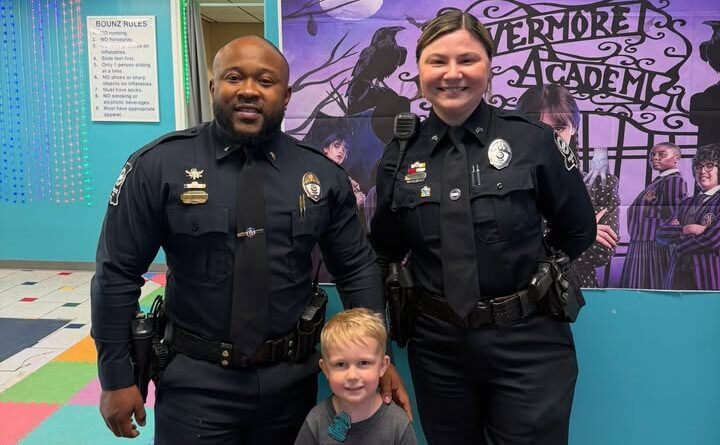 Olive Branch police attend boy’s 4th birthday after he asked to ‘be the police’ Photos from Olive Branch Police Department's post