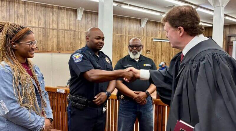 Batesville police welcome recruit Caleb Lantern Photos from Batesville - MS Police Department's post