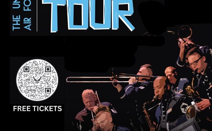 Don't miss a free Sunday afternoon concert from the US Air Force Band Airmen of Note on Sunday, Apri