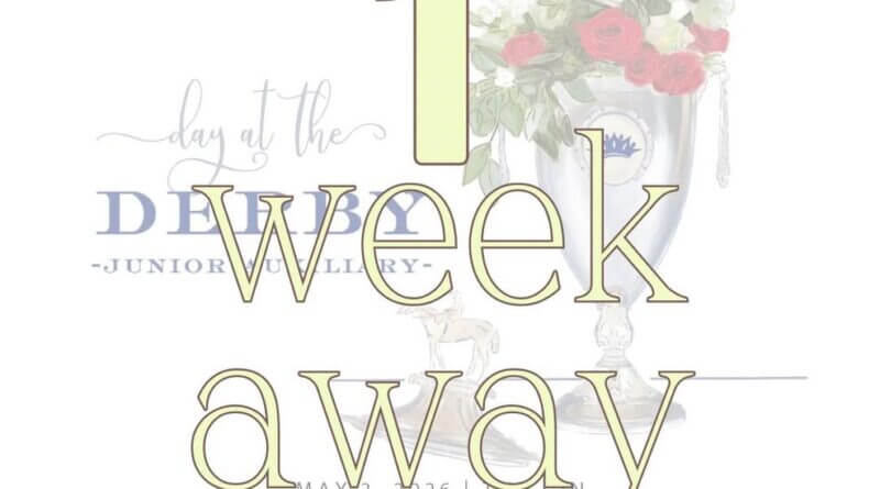 Day at the Derby set for one week, Junior Auxiliary says 🏇 One Week to Go!