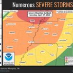 Olive Branch officials warn of storms moving in overnight Ken Adams, Olive Branch Mayor