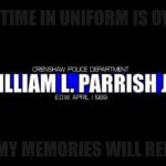Police Week 2026 Honors Fallen Crenshaw Officer Police Week 2026