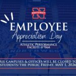 Northwest campuses closed May 1 for employee appreciation day PSA: ALL NORTHWEST CAMPUSES & OFFICES WILL BE CLOSED TO STUDENTS/THE PUBLIC TODAY, FRIDAY, MAY 1, 20