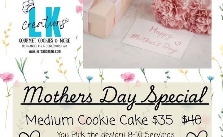 Bakery offers $35 Mother’s Day cookie cake Our Mother’s Day special is launching today!
