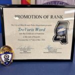 Olive Branch promotes officer TreVoris Word to patrol sergeant Photos from Olive Branch Police Department's post