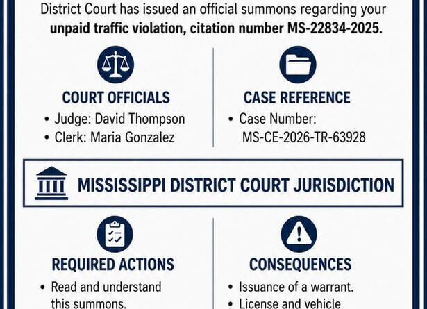 Major Roberson warns of text-message scam referencing Mississippi court Major Roberson received this text this morning from 689-342-5523