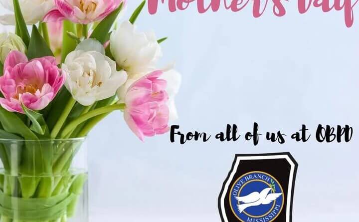 Olive Branch Police Department wishes mothers a happy Mother’s Day 💐🌹🌷🌻🥀🌸🌼🪷🌹🌸🌺🌻🌷🥀🌼🪻